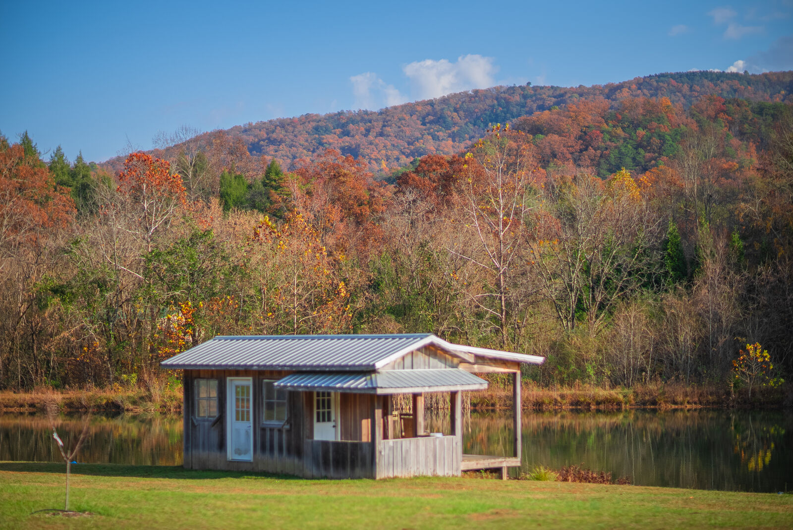 Waterfront cabin